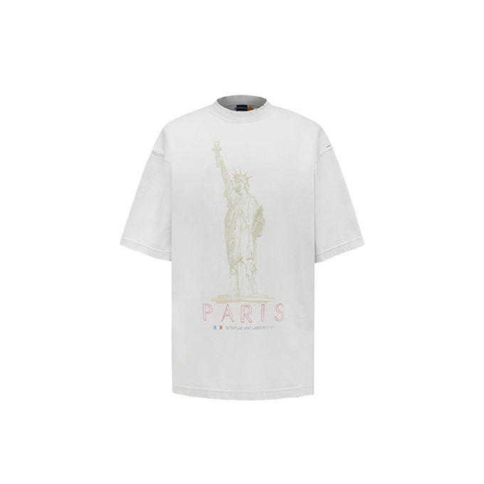 9a+ quality balenciaga statue of liberty print t shirt